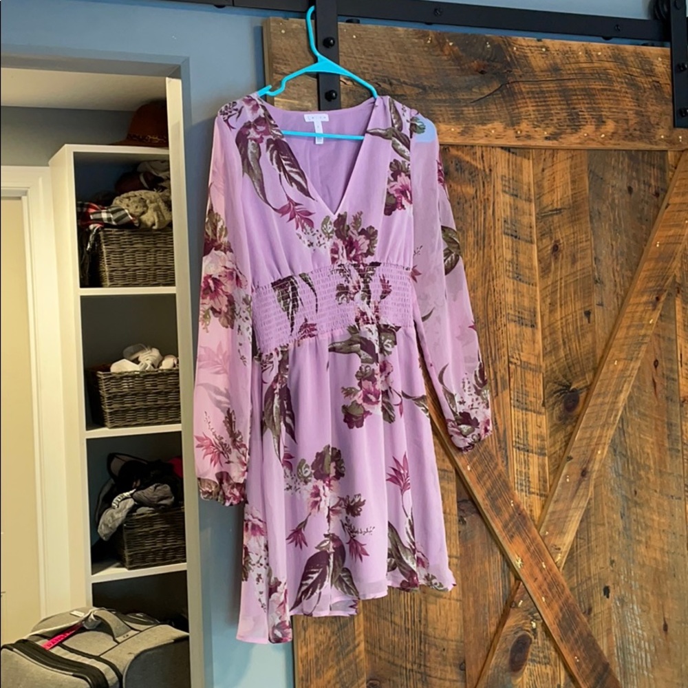 Leith light purple floral dress, Small